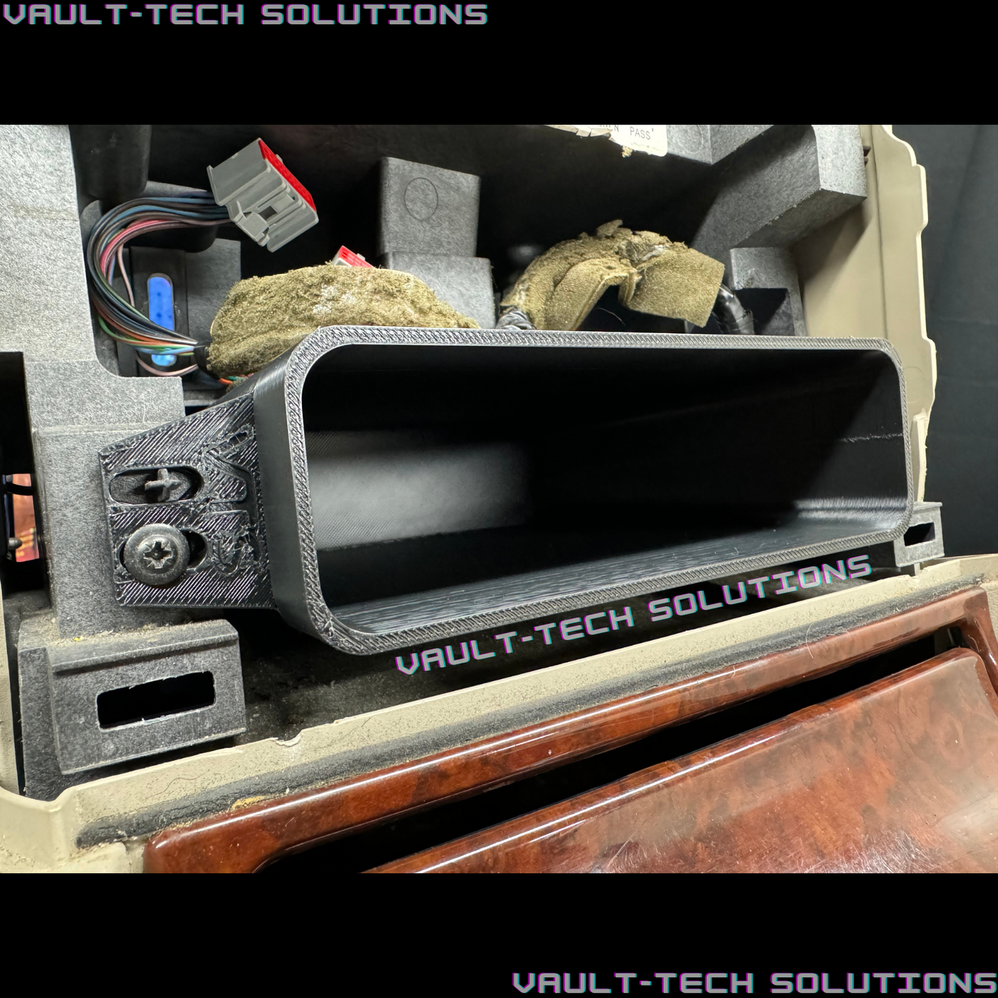2003-2006 Escalade ESV EXT Sierra Yukon Denali CD Changer Pocket Storage Cubby