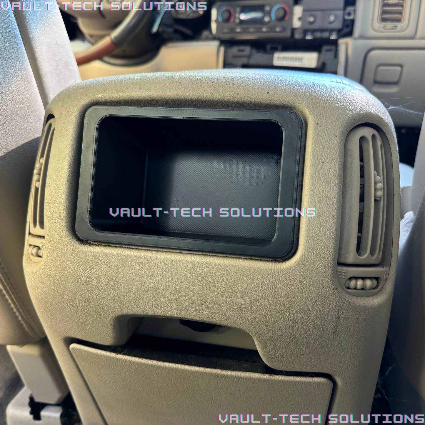 2003-2006 Silverado Escalade Tahoe Denali Console Rear Radio Delete Pocket Cubby