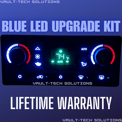 Led Climate Control Upgrade Kit Silverado Sierra Escalade Yukon Tahoe 03-06 Blue Green Red White