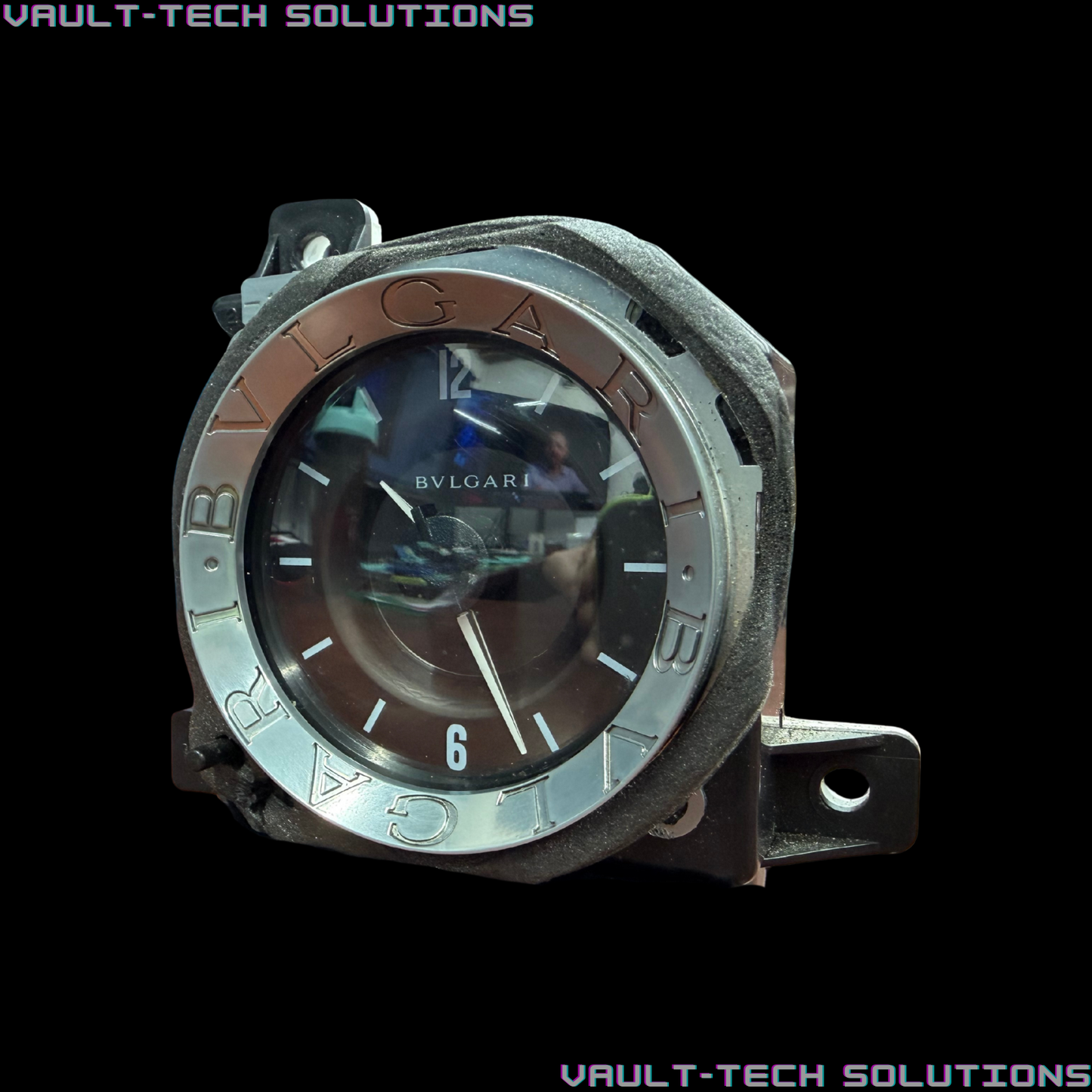 BLUE LED 2003 - 2006 Cadillac Escalade Center Console Upper Bezel Bvlgari Clock OEM 2004 2005