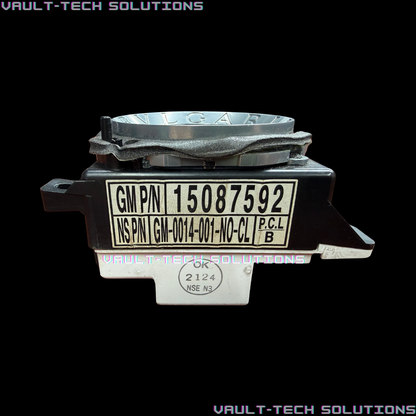 BLUE LED 2003 - 2006 Cadillac Escalade Center Console Upper Bezel Bvlgari Clock OEM 2004 2005