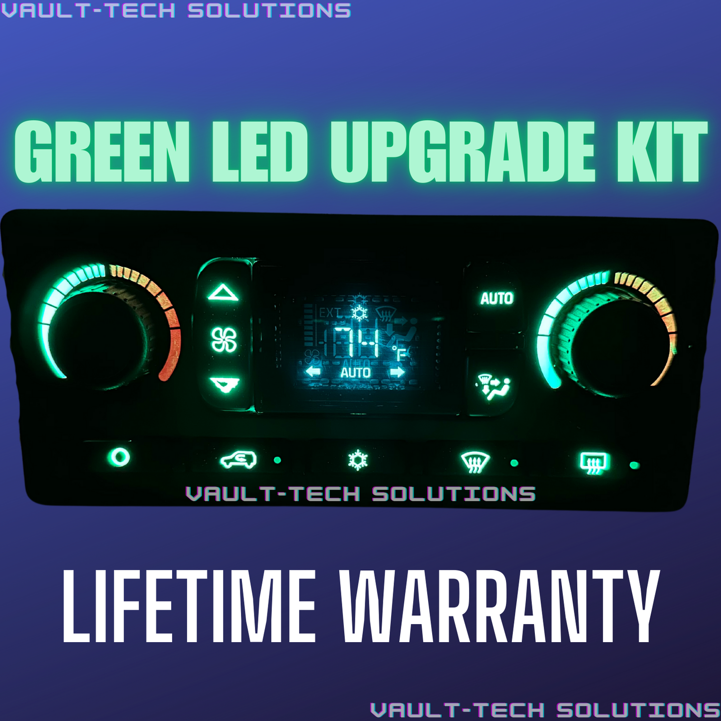 Led Climate Control Upgrade Kit Silverado Sierra Escalade Yukon Tahoe 03-06 Blue Green Red White