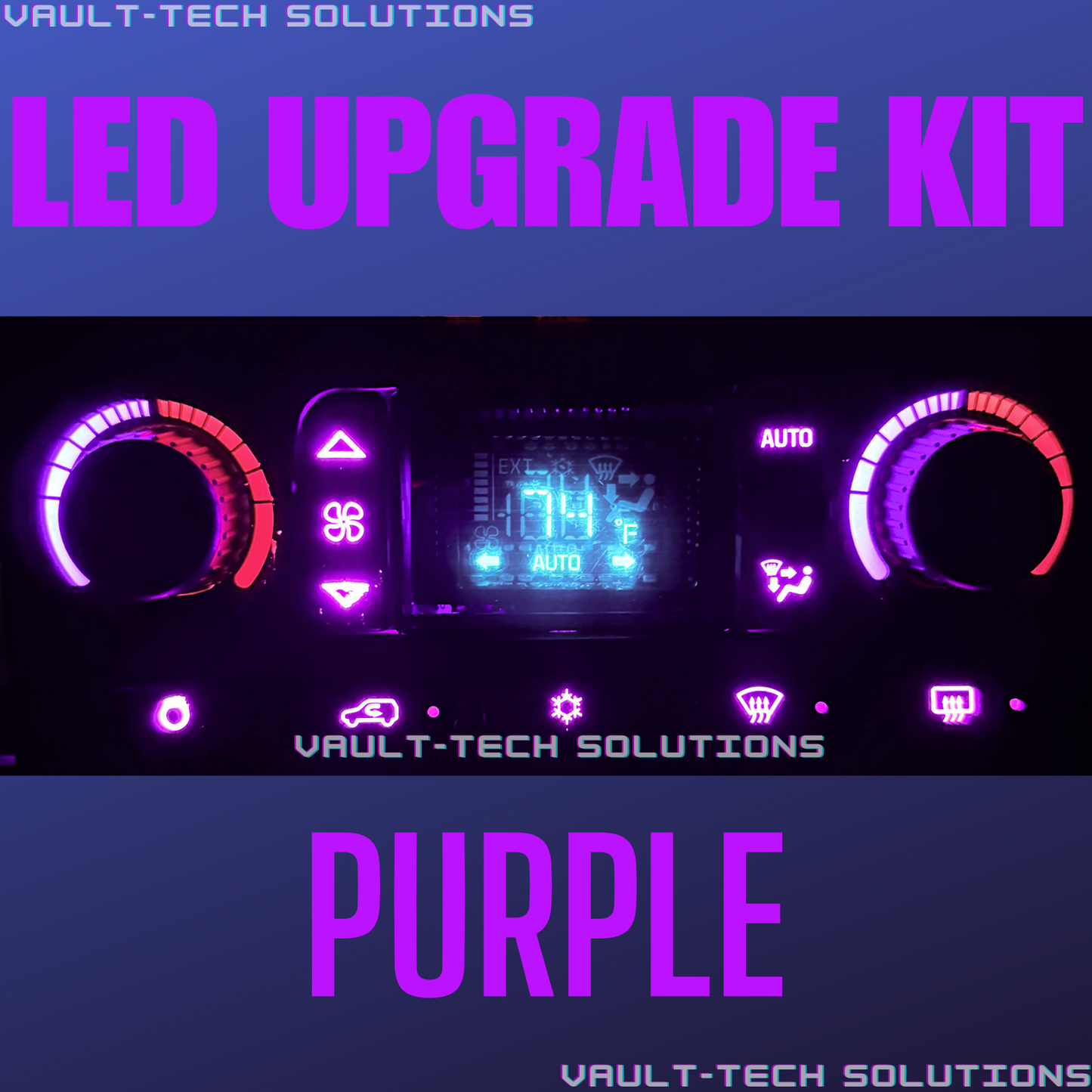 Led Climate Control Upgrade Kit Silverado Sierra Escalade Yukon Tahoe 03-06 Blue Green Red White