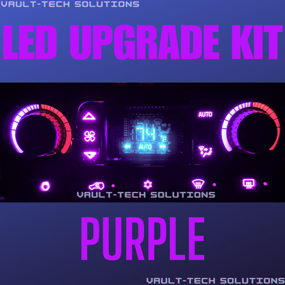 Led Climate Control Upgrade Kit Silverado Sierra Escalade Yukon Tahoe 03-06 Blue Green Red White