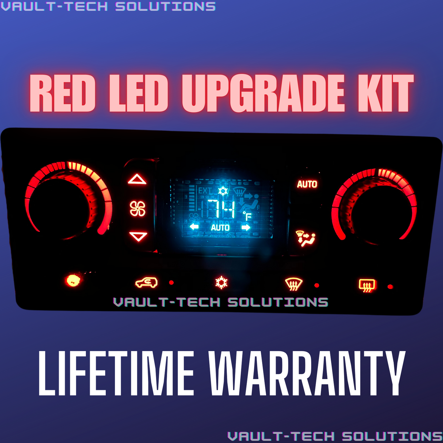 Led Climate Control Upgrade Kit Silverado Sierra Escalade Yukon Tahoe 03-06 Blue Green Red White