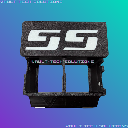 Silverado SS Dash Insert Emblem Logo 2003-2007 Colors Red White Blue Teal Green Purple Orange GMT800 Sierra Tahoe Yukon Suburban