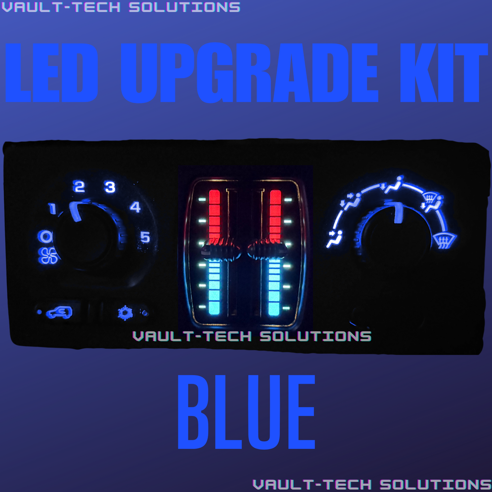 Led Climate Control Upgrade Kit Slider Silverado Sierra Yukon Tahoe 03 ...