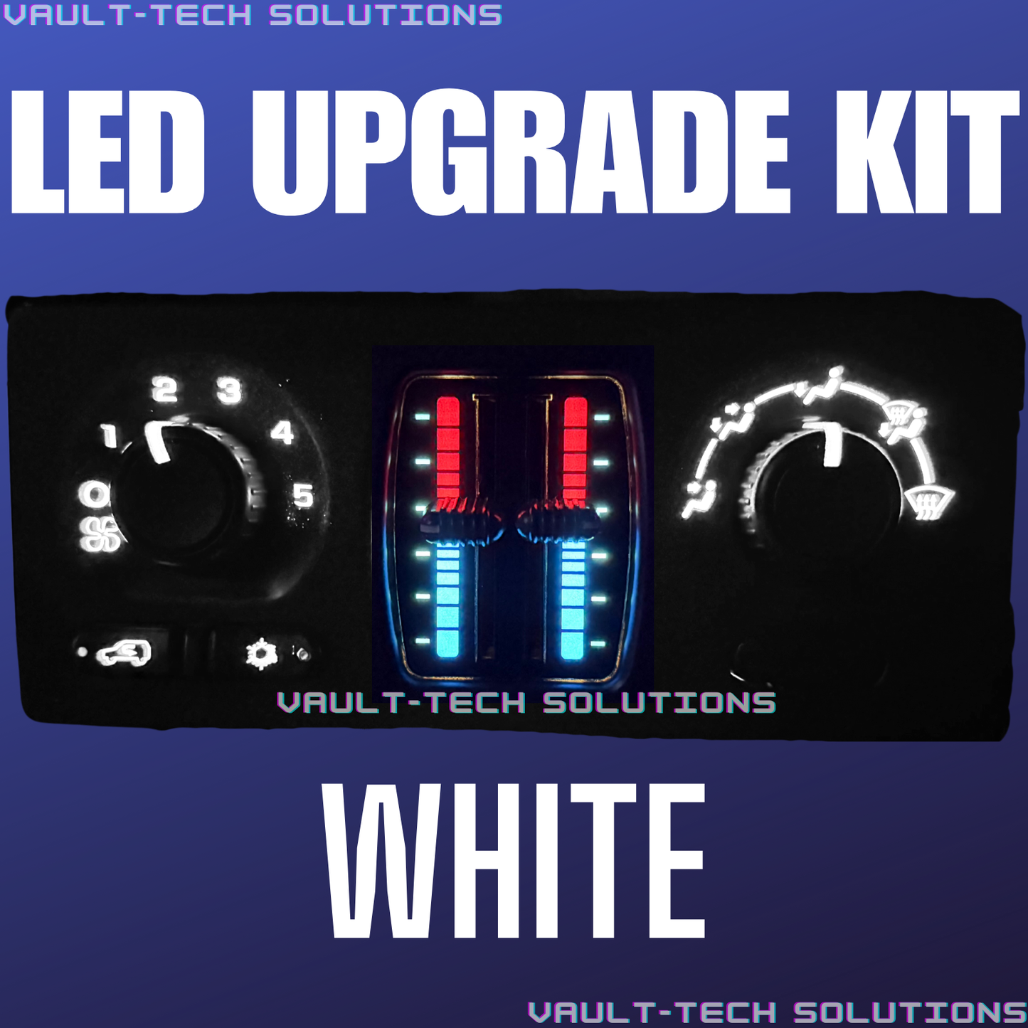 Led Climate Control Upgrade Kit Slider Silverado Sierra Yukon Tahoe 03-06 Blue Green Red White Purple Warm White
