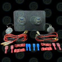 2003-06 Silverado Escalade Tahoe Rear Console Radio Dual USB Charging Port Panel