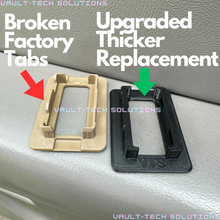 Rear Window Switch Trim Repair Fix Escalade Yukon Tahoe Silverado 2000-2002